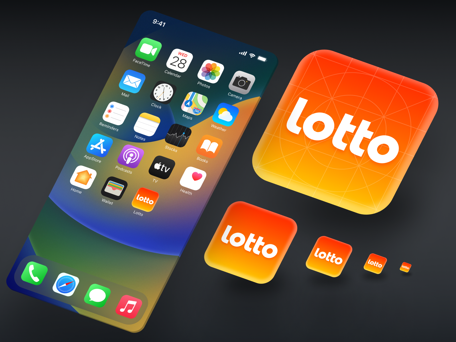 Lotto App Icon iOS
